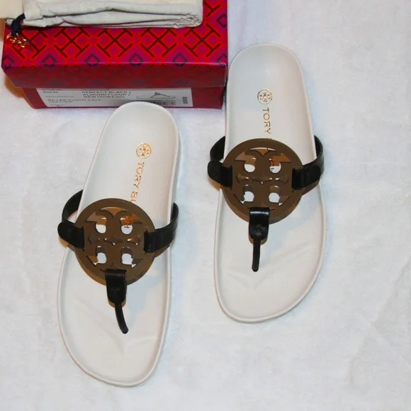 Tory Burch sandals Brand new will come with box if... | Depop Tory Burch sandal new with box and bag. display picture 1